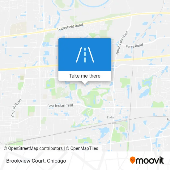 Brookview Court map
