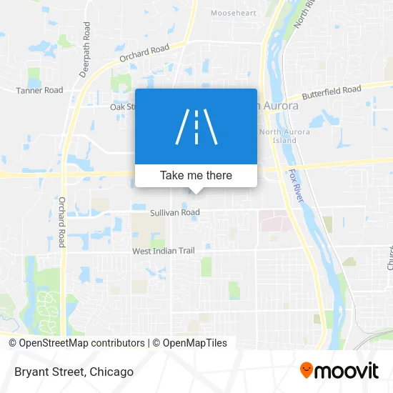 Bryant Street map