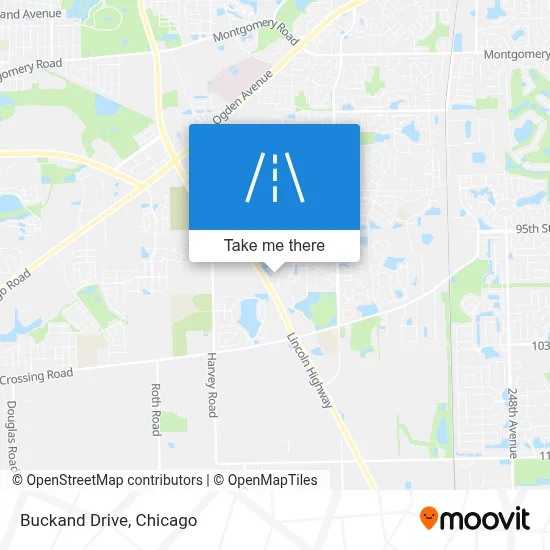 Buckand Drive map