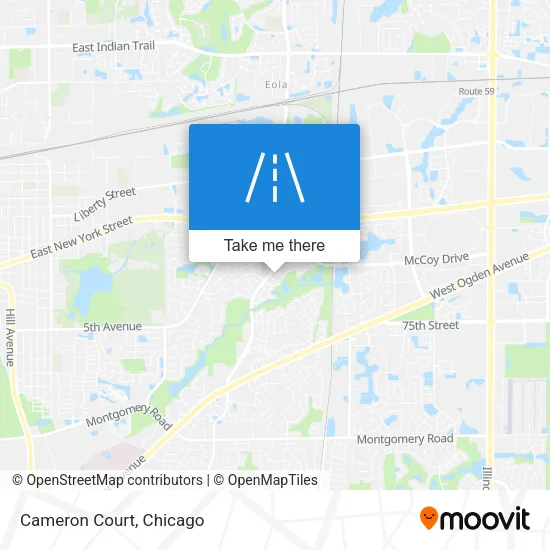 Cameron Court map
