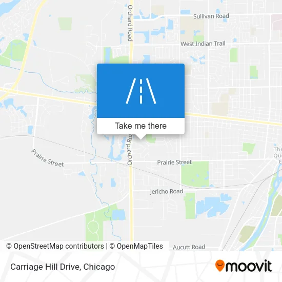 Carriage Hill Drive map