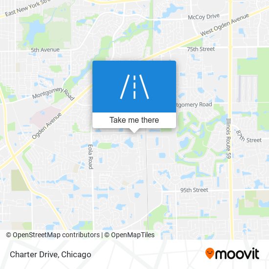 Charter Drive map