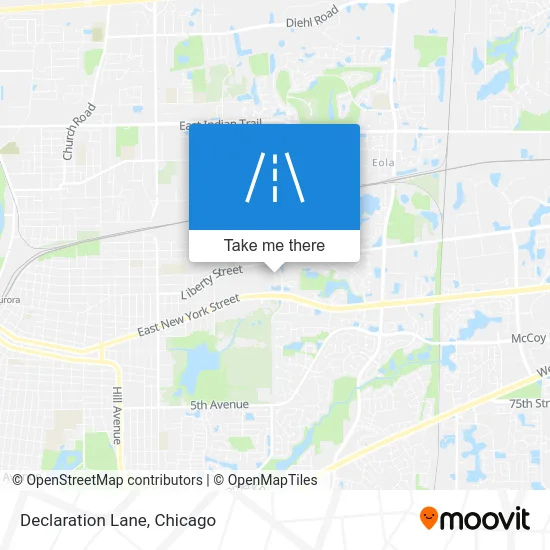 Declaration Lane map