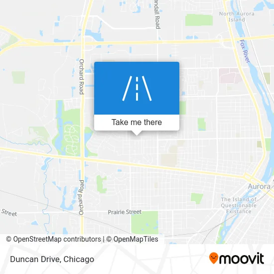 Duncan Drive map