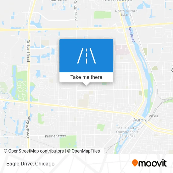 Eagle Drive map