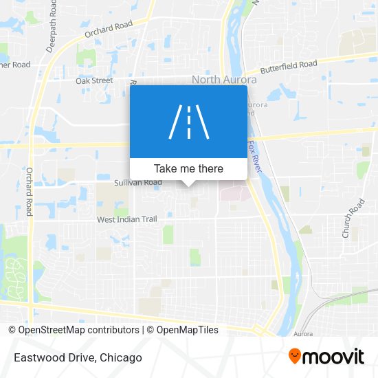 Mapa de Eastwood Drive