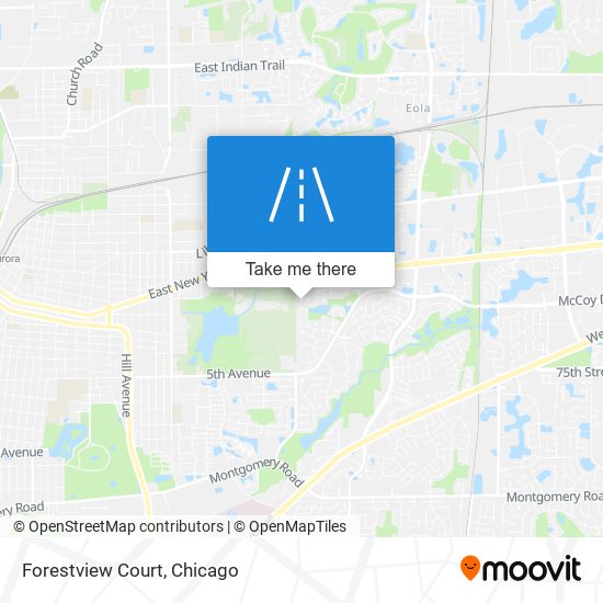 Forestview Court map