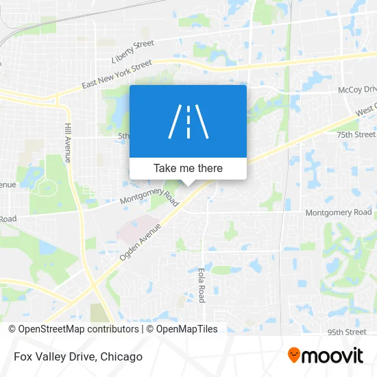 Fox Valley Drive map