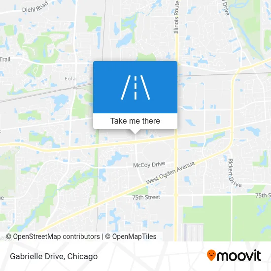 Gabrielle Drive map