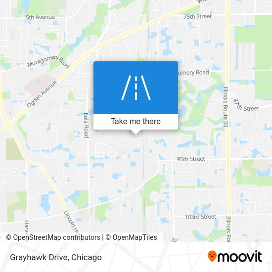 Grayhawk Drive map