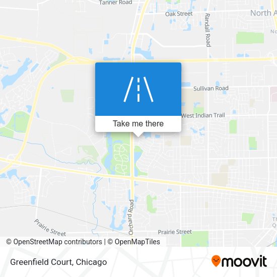 Mapa de Greenfield Court