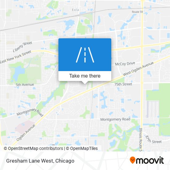 Gresham Lane West map