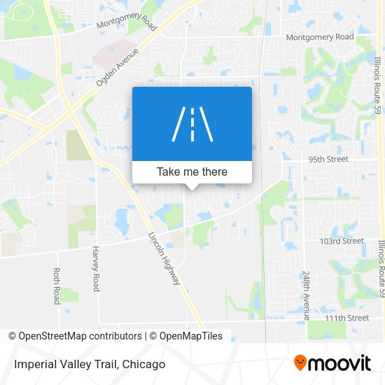 Mapa de Imperial Valley Trail