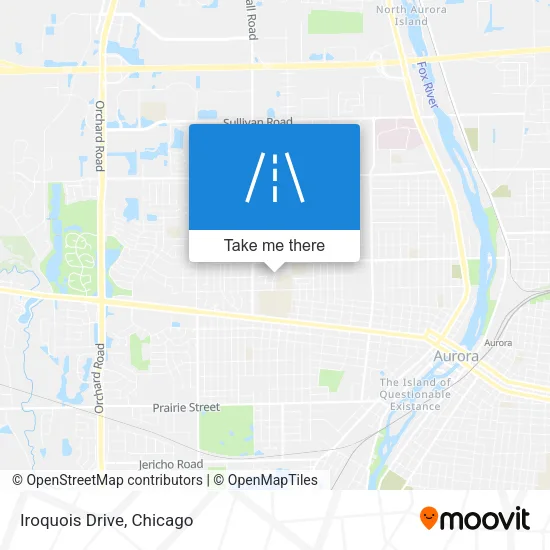 Iroquois Drive map