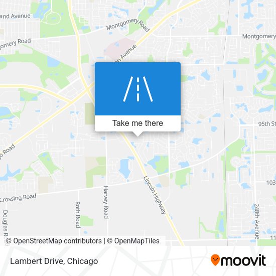Mapa de Lambert Drive