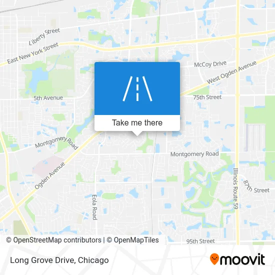 Long Grove Drive map