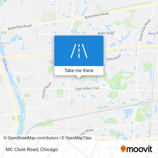 Mapa de MC Clure Road