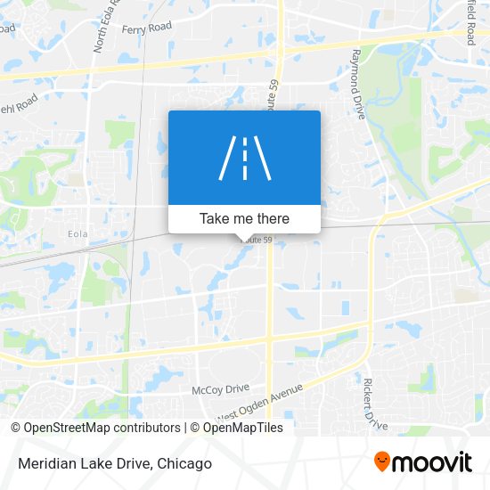 Mapa de Meridian Lake Drive