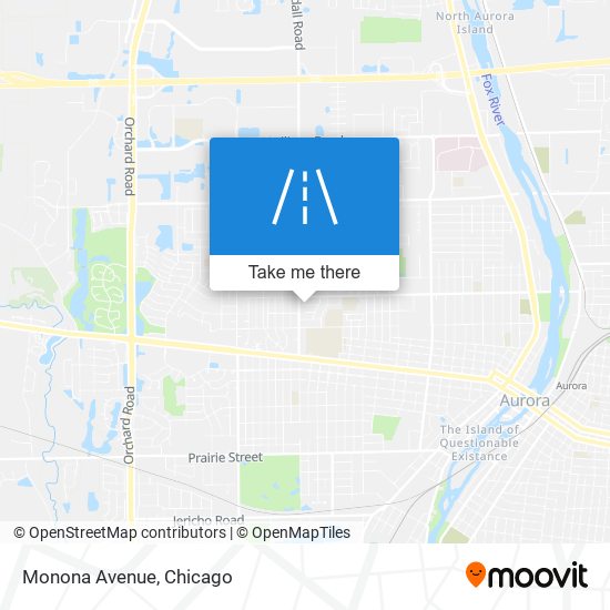 Monona Avenue map