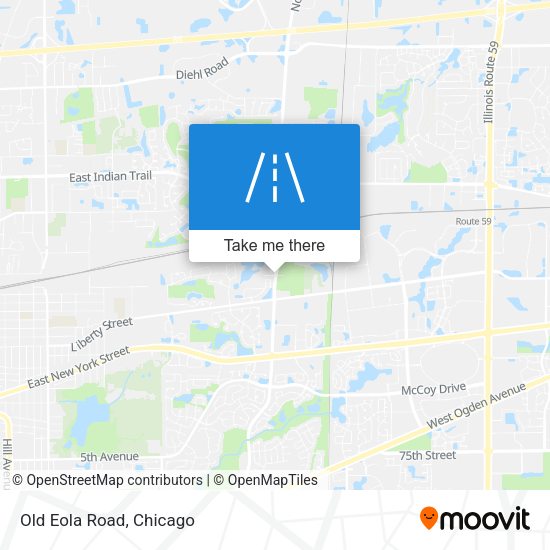 Mapa de Old Eola Road