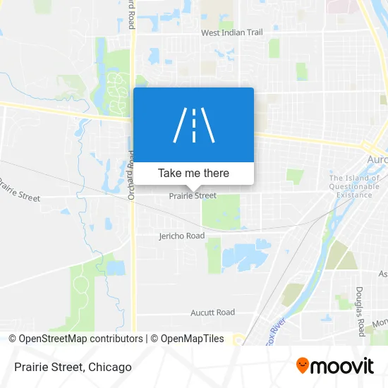 Prairie Street map