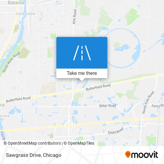 Sawgrass Drive map