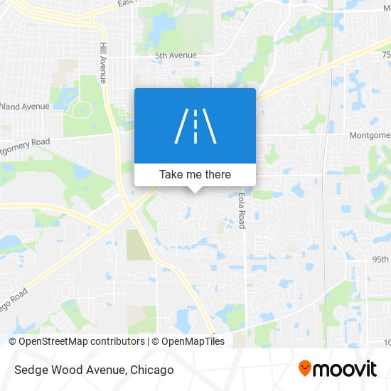 Mapa de Sedge Wood Avenue