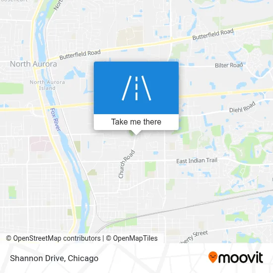Shannon Drive map