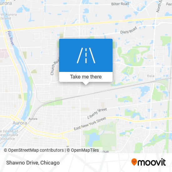 Shawno Drive map