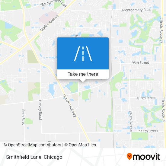 Mapa de Smithfield Lane