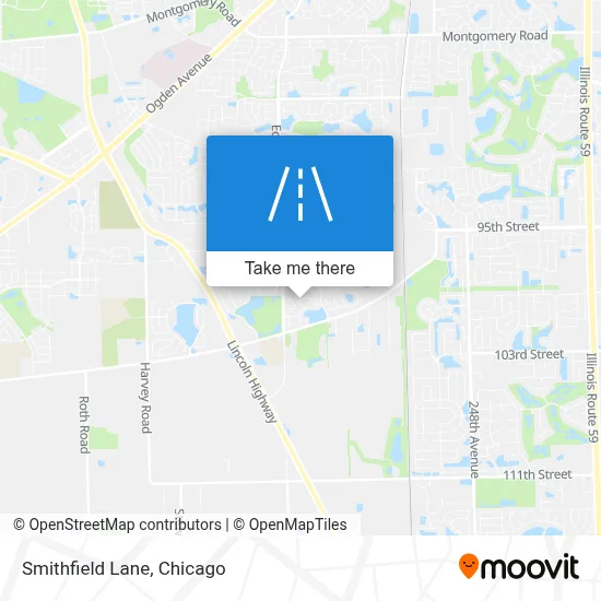Smithfield Lane map