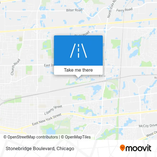 Stonebridge Boulevard map