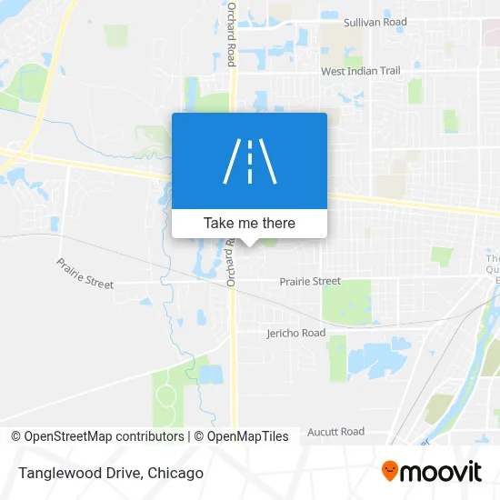 Tanglewood Drive map