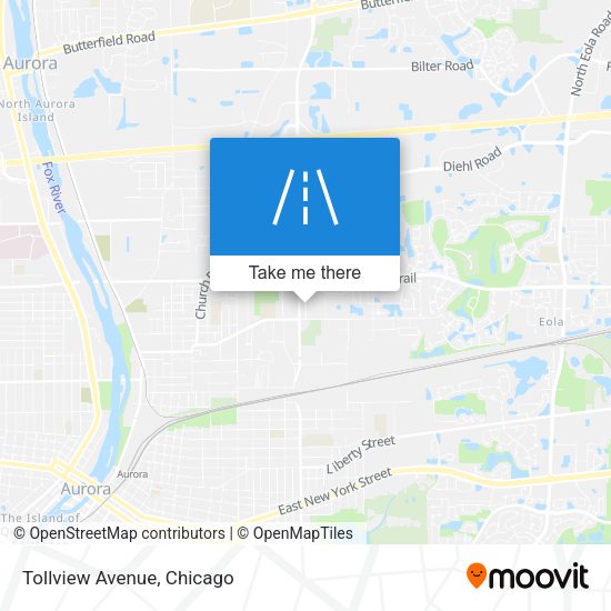 Mapa de Tollview Avenue