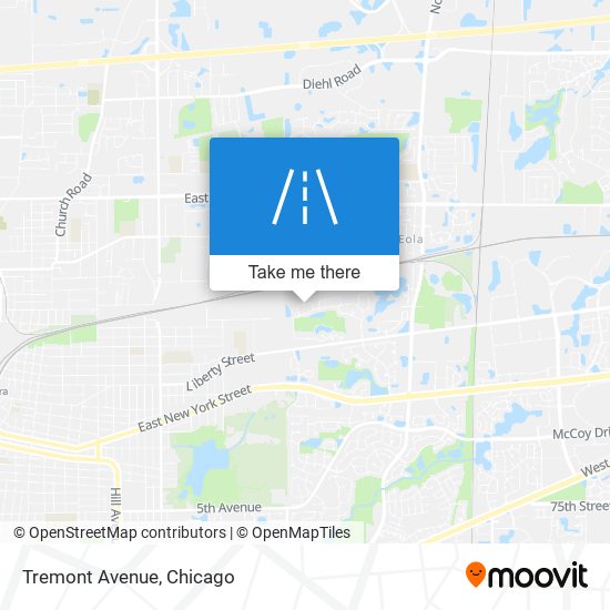 Mapa de Tremont Avenue