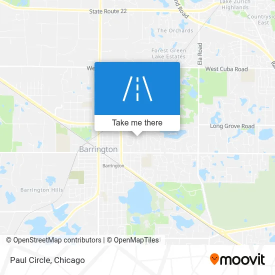 Paul Circle map
