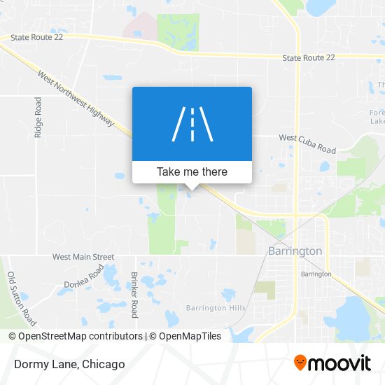 Dormy Lane map