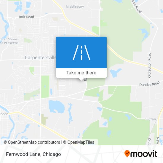Mapa de Fernwood Lane