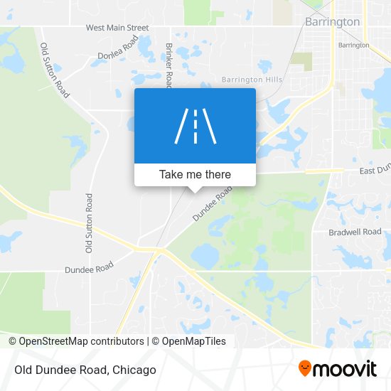 Mapa de Old Dundee Road