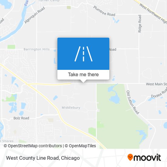 Mapa de West County Line Road
