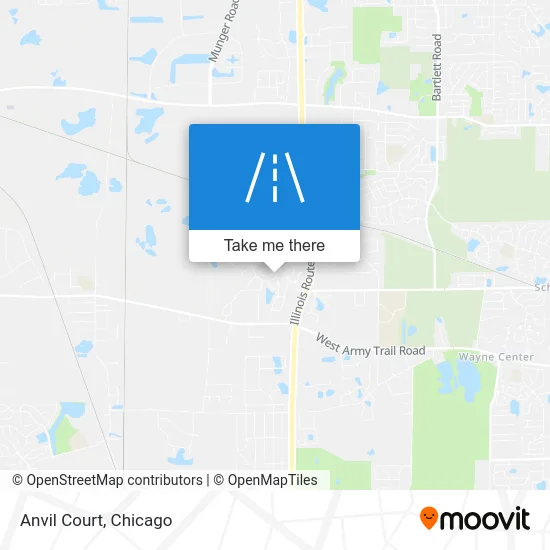 Anvil Court map