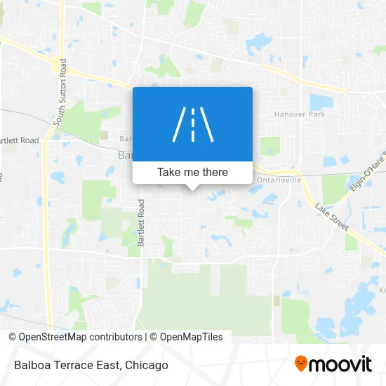 Balboa Terrace East map