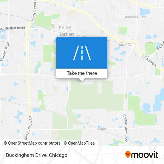 Buckingham Drive map