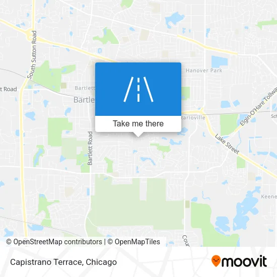 Capistrano Terrace map