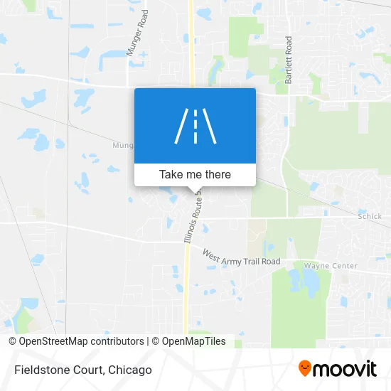 Fieldstone Court map