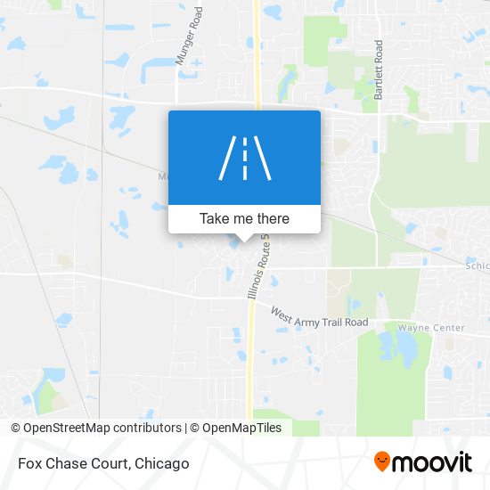 Mapa de Fox Chase Court