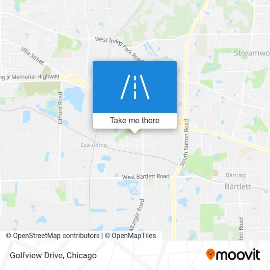 Golfview Drive map