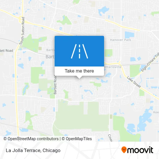 La Jolla Terrace map
