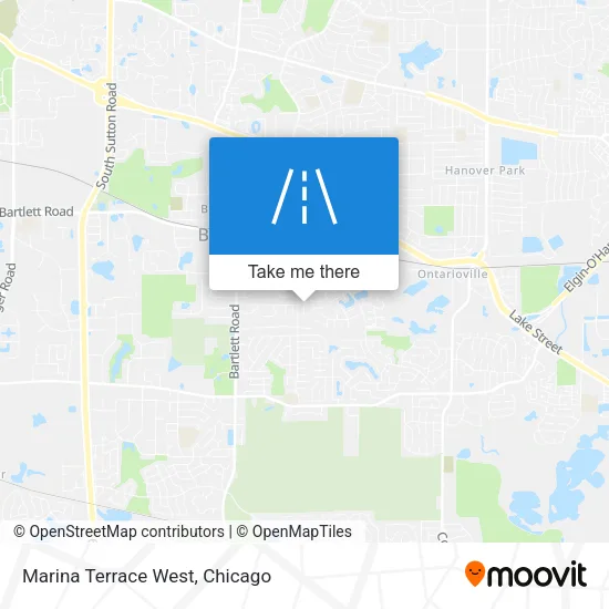 Marina Terrace West map