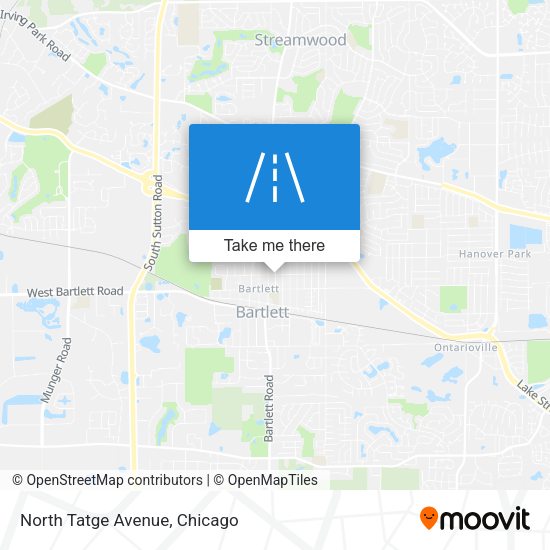 Mapa de North Tatge Avenue